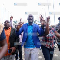 Mass protest staged by Azimio la Umoja coalition leaders