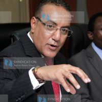 Najib Balala officially began work on the Mining ministry docket