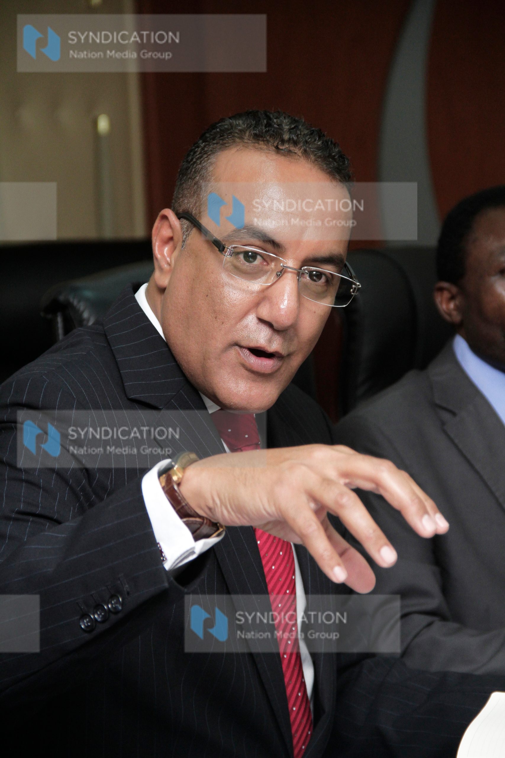Najib Balala officially began work on the Mining ministry docket