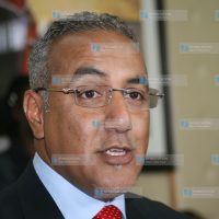 Former Tourism Minister Najib Balala at Utalii House Nairobi