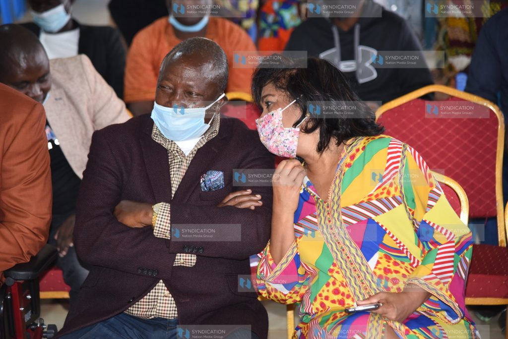 Nominated MP Maina Kamanda and Nairobi Woman Representative Esther Passaris