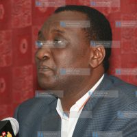 MP Gitobu Imanyara after addressing a press conference