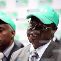 Kiraitu Murungi addresses a media briefing