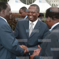 At Parliament Buldings in Nairobi