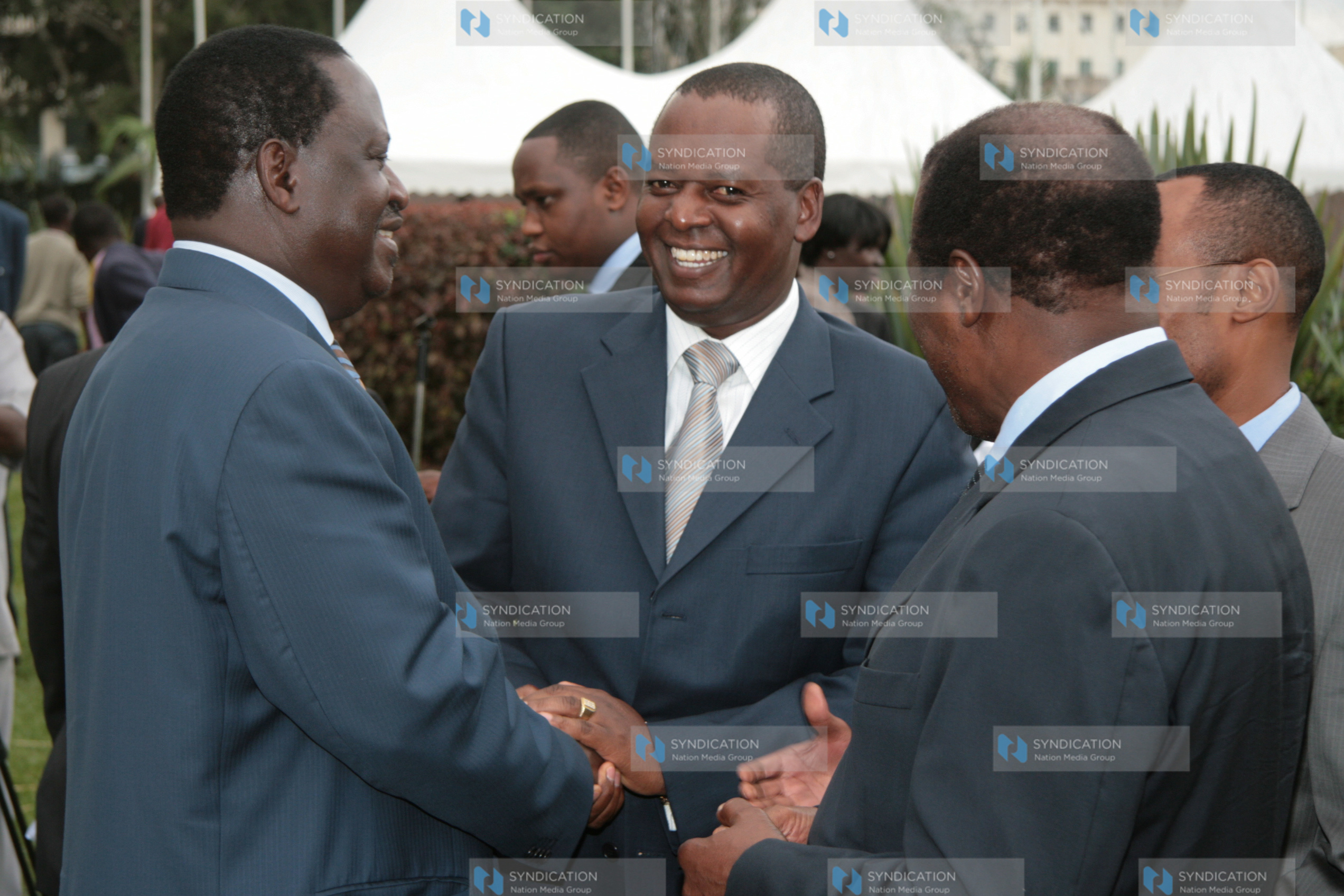 At Parliament Buldings in Nairobi