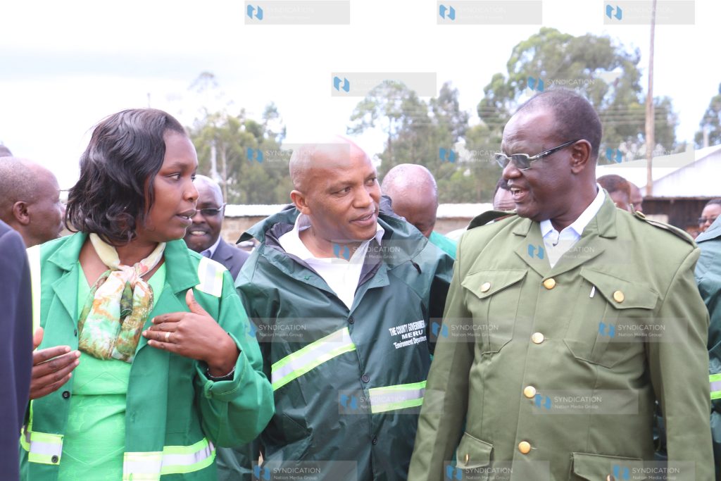 Beautification of Meru-Nanyuki highway launch