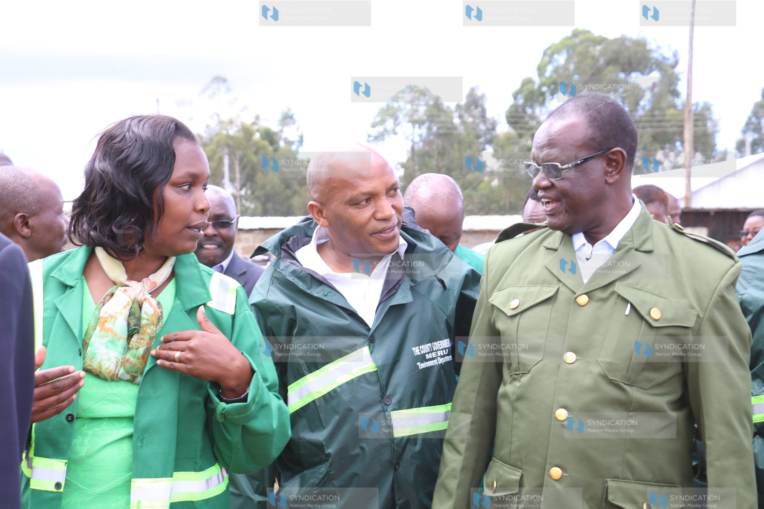 Beautification of Meru-Nanyuki highway launch