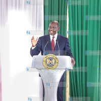 President William Ruto at Safari Park Hotel Nairobi