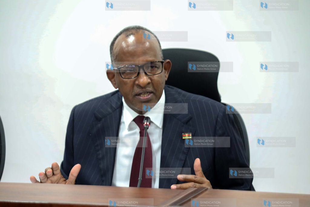 Cabinet Secretary Ministry of Environment, Climate Change and Forestry Aden Duale