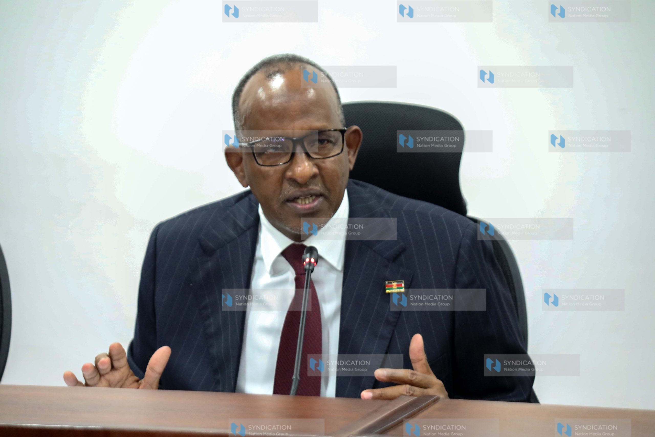 Cabinet Secretary Ministry of Environment, Climate Change and Forestry Aden Duale