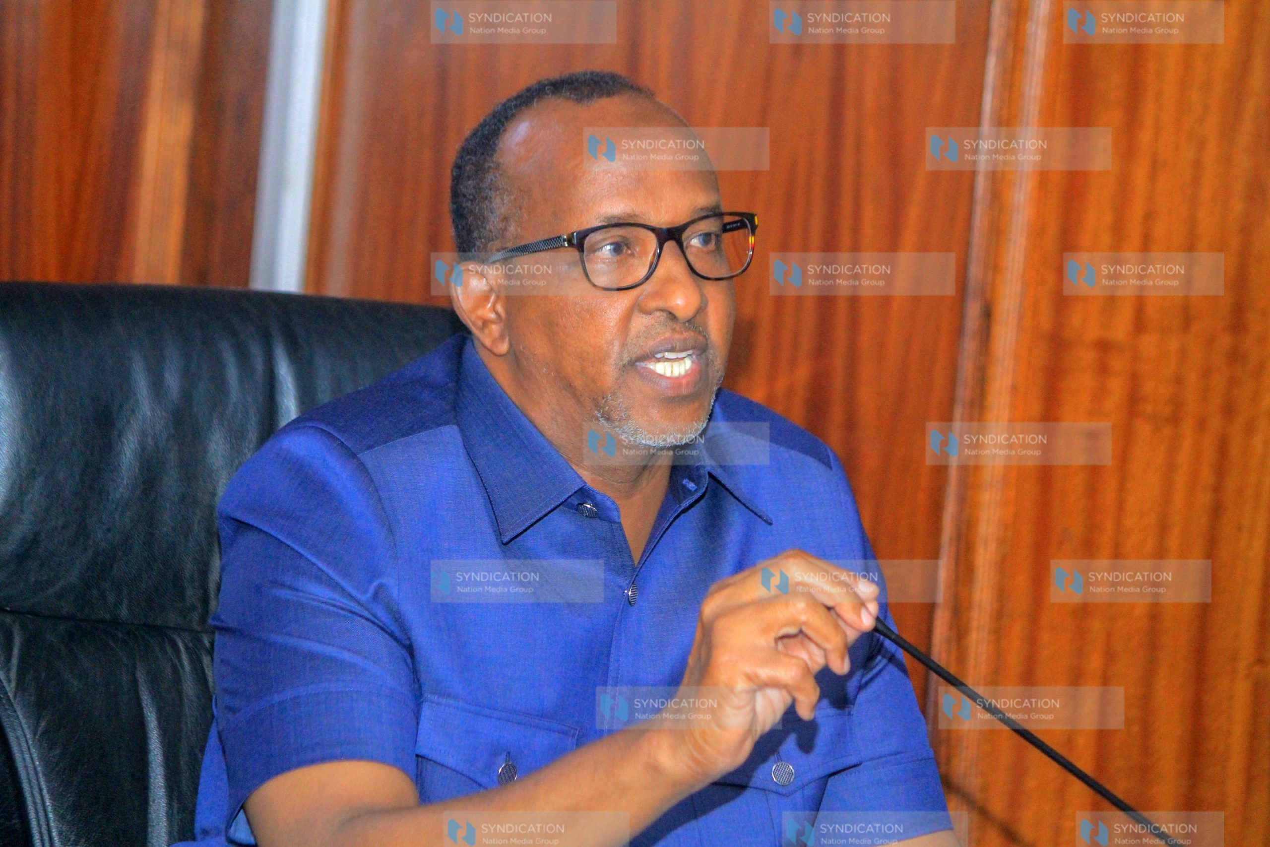 Cabinet Secretary for the Ministry of Defence Aden Duale