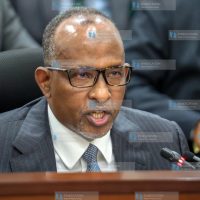 Aden Duale before the National Assembly Committee on Environment, Forestry and Mining