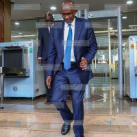 Cabinet Secretary for Health, Aden Duale, leaves Bunge Tower, Nairobi