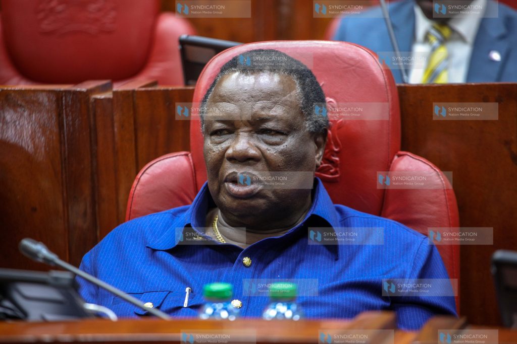 Francis Atwoli before the National Assembly departmental Committee on Energy