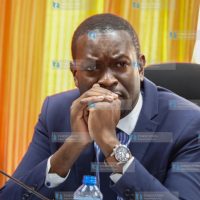 Nairobi Senator Edwin Sifuna during the Senate Energy Committee meeting