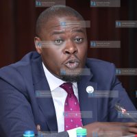 Nairobi Governor Johnson Sakaja while appearing before the County Public Investment and special funds committee