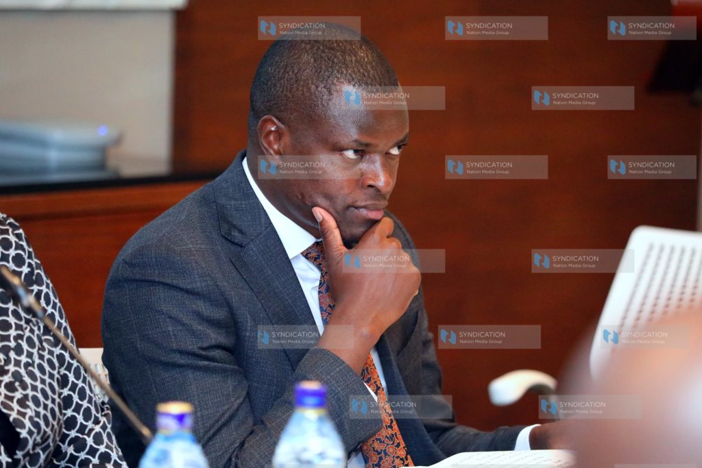 Budget and Appropriations Committee Chairperson Ndindi Nyoro