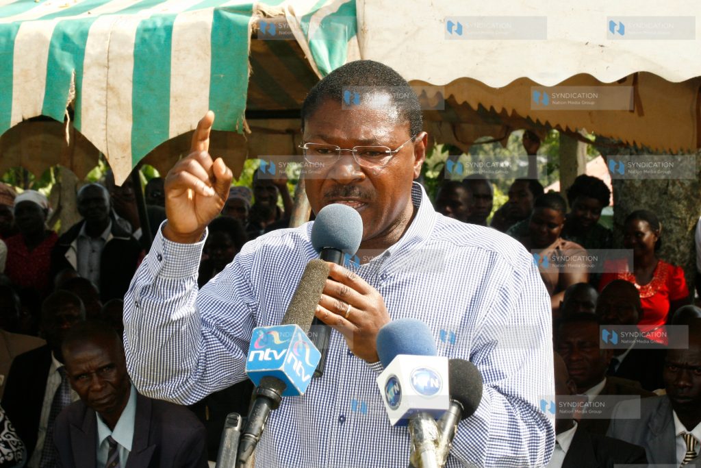 Bungoma Senator Moses Wetangula