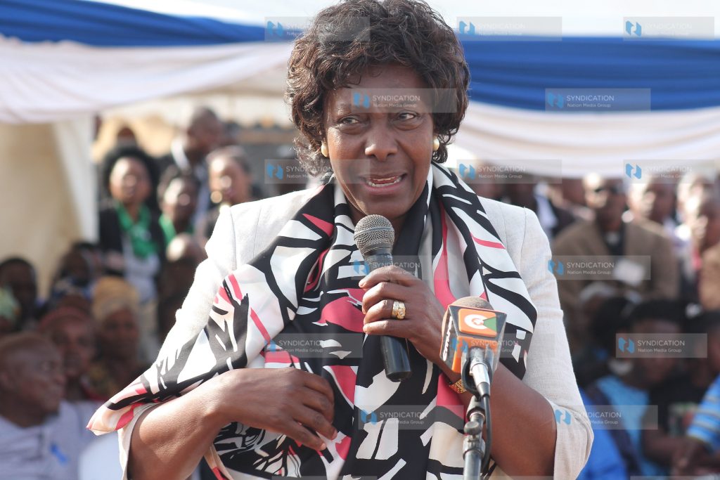 Former Lands CS Charity Ngilu
