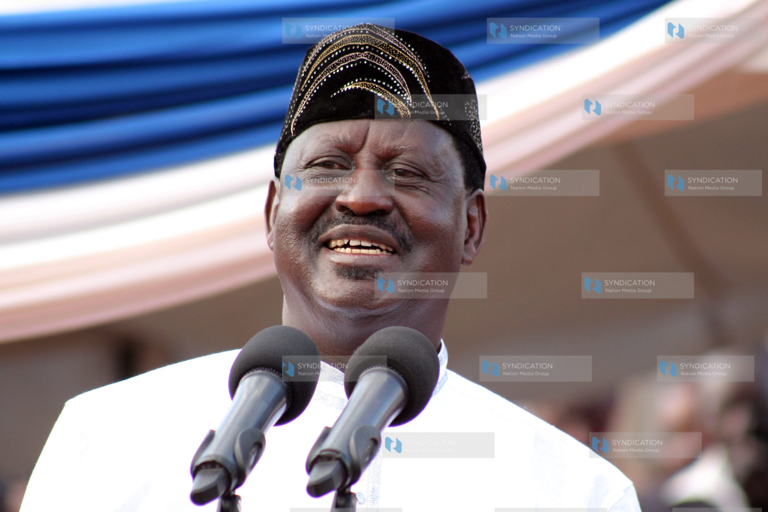 CORD leader Raila Odinga