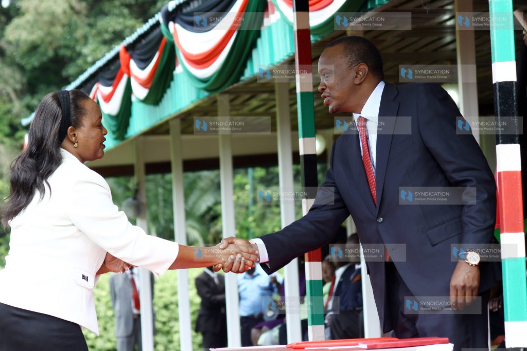 Swearing-in of Cabinet Secretaries