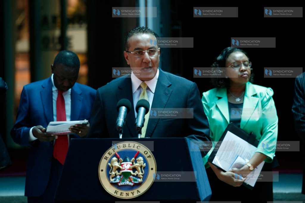 Mining CS Najib Balala