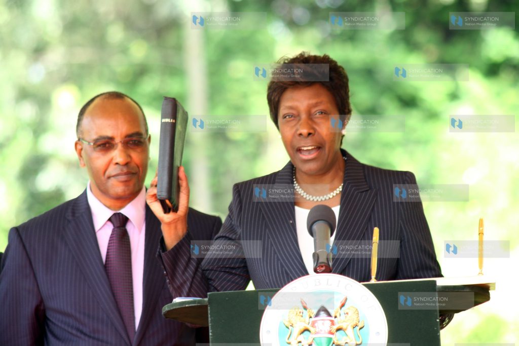 Swear-in of Cabinet Secretaries