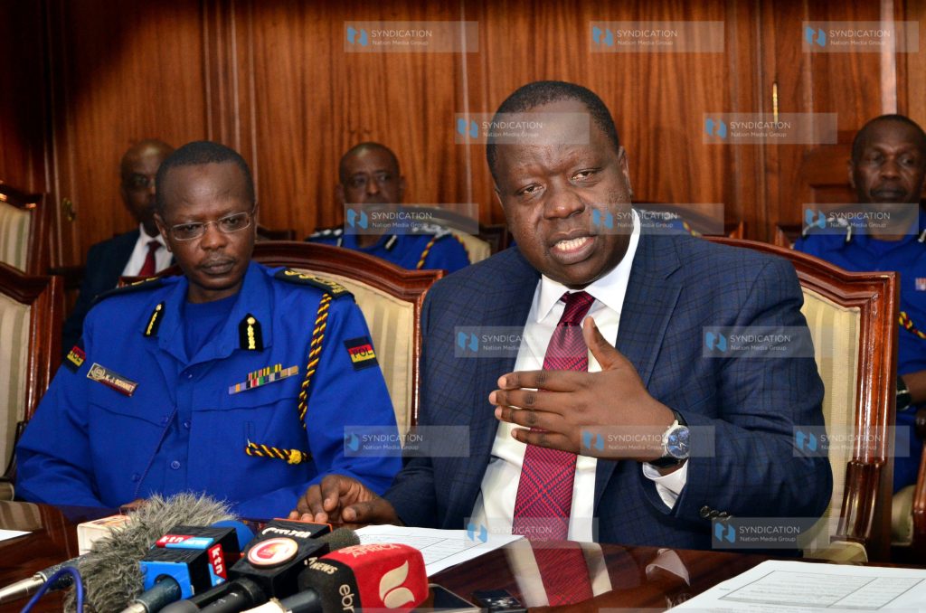 Memorandum of understating between CBK and the Kenya Police Service