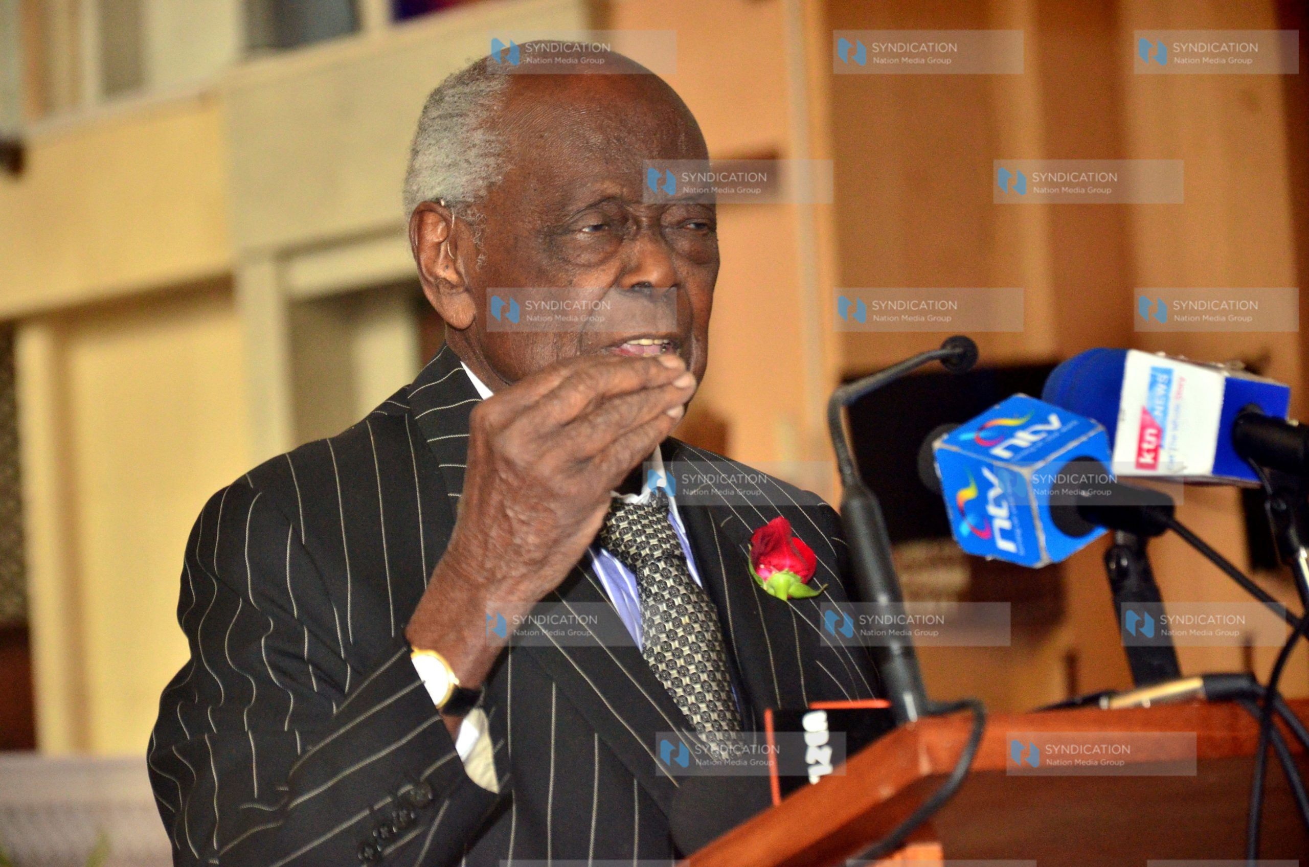 Former Attorney General Charles Njonjo