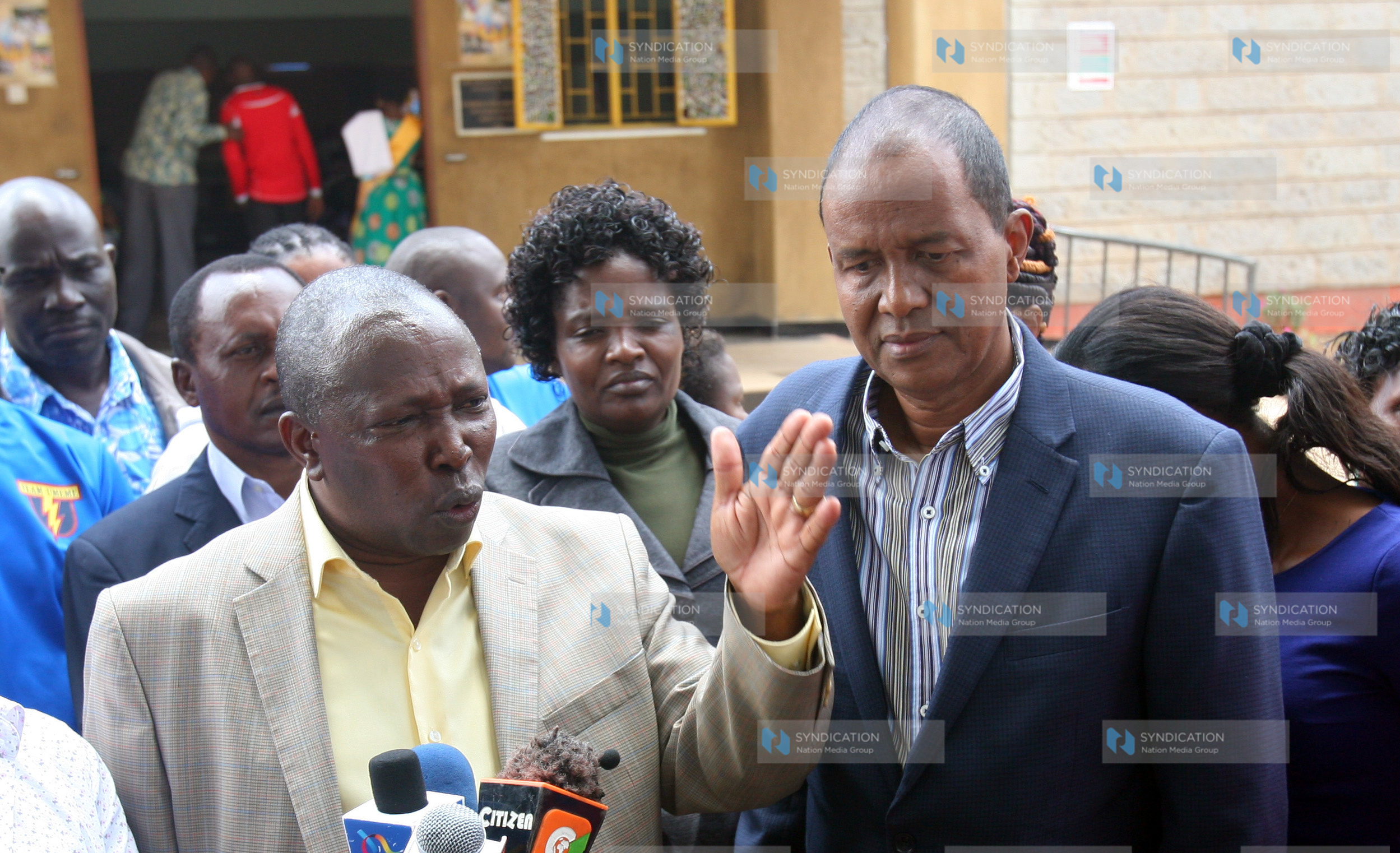 Starehe MP Maina Kamanda and Kamukunji MP Yusuf Hassan