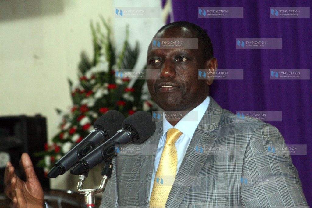 Deputy President William Ruto