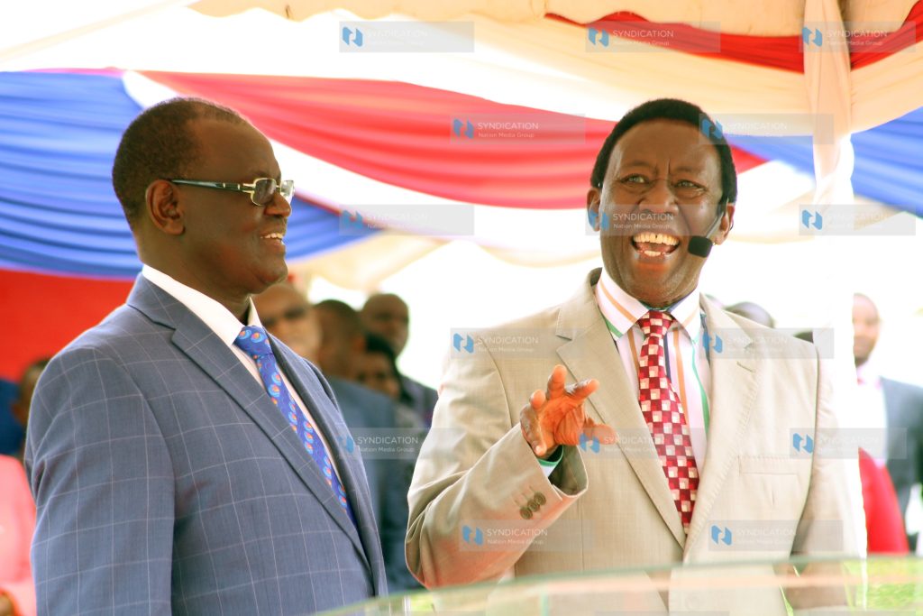 Meru Governor Kiraitu Murungi and Deliverance Church Bishop Mark Kariuki