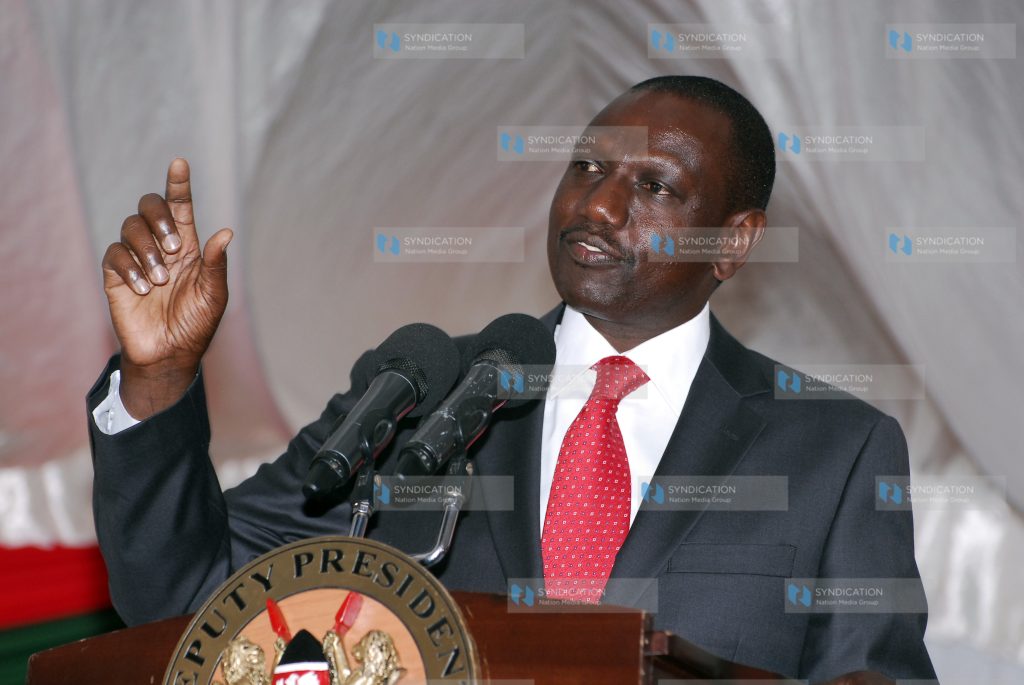 Deputy President William Ruto