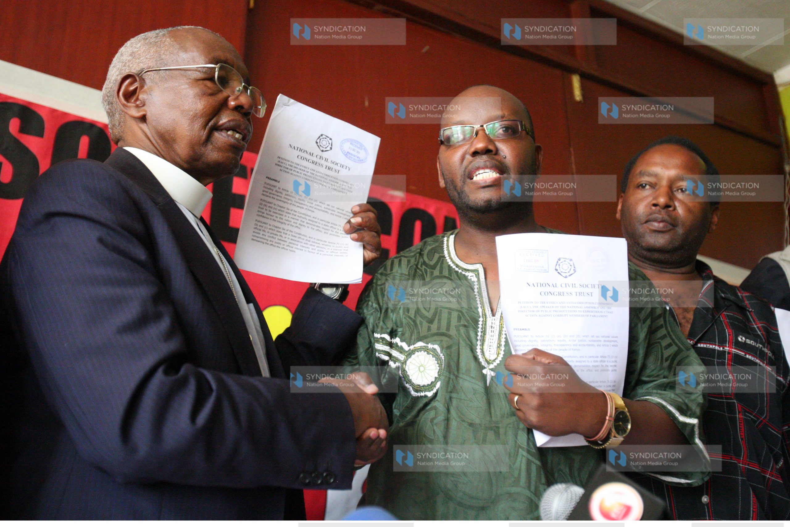 Members of the National Civil Society Congress