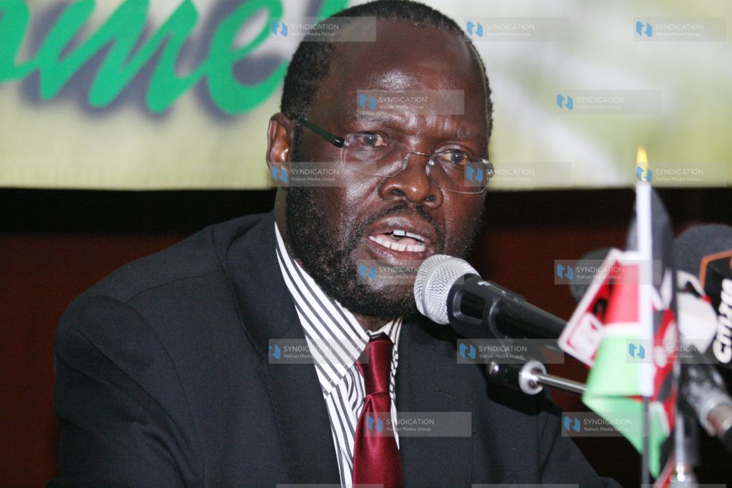 Medical Services Minister Prof Anyang’ Nyong’o