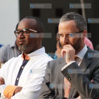 French Ambassador to Kenya Remi Marechaux and Mombasa Governor Hassan Joho