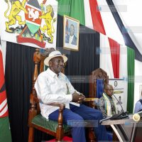 President William Ruto with Senate Speaker Amason Kingi