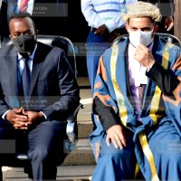 Mombasa Governor Hassan Joho with Speaker Aharub Khatri