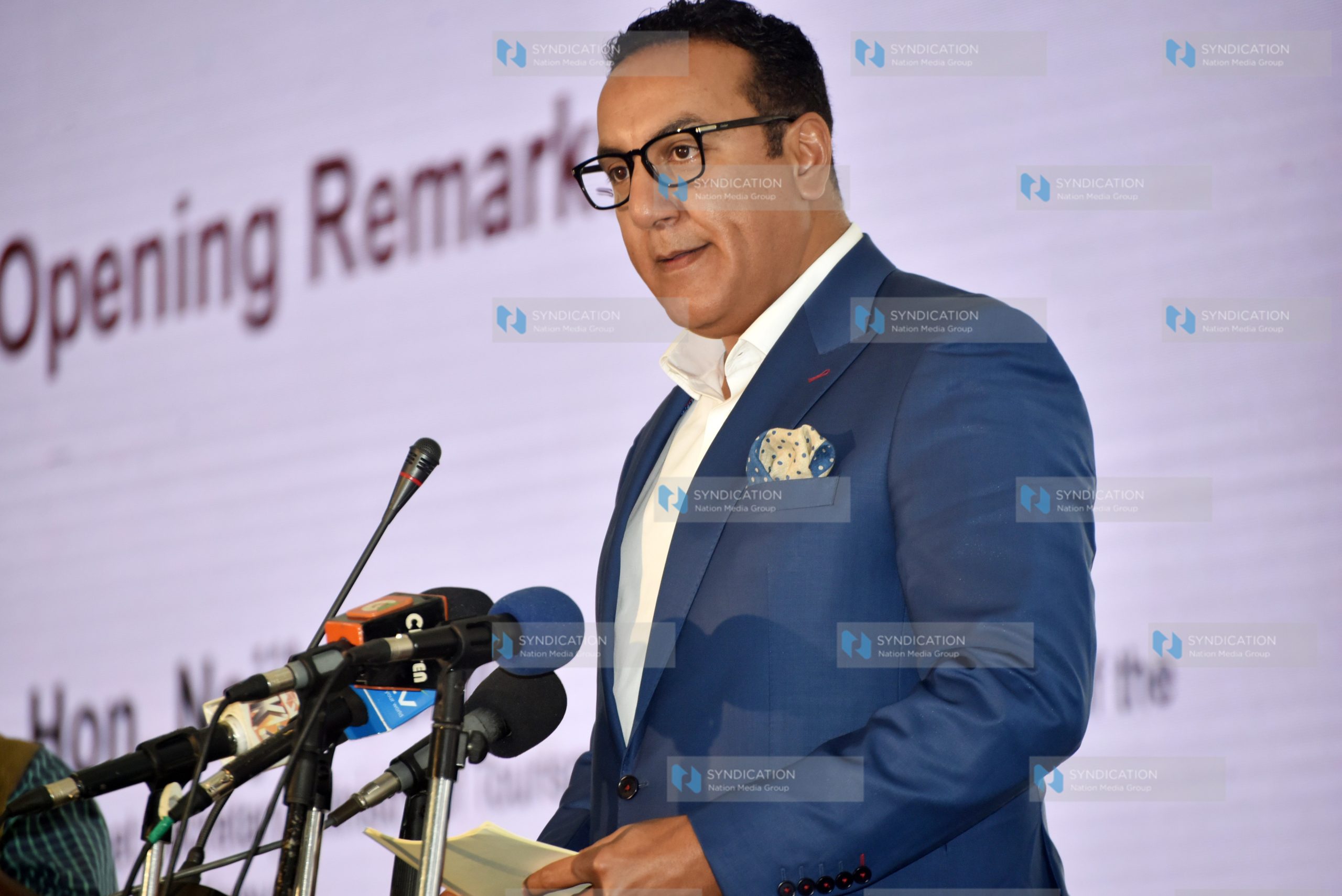 Tourism Cabinet Secretary Najib Balala