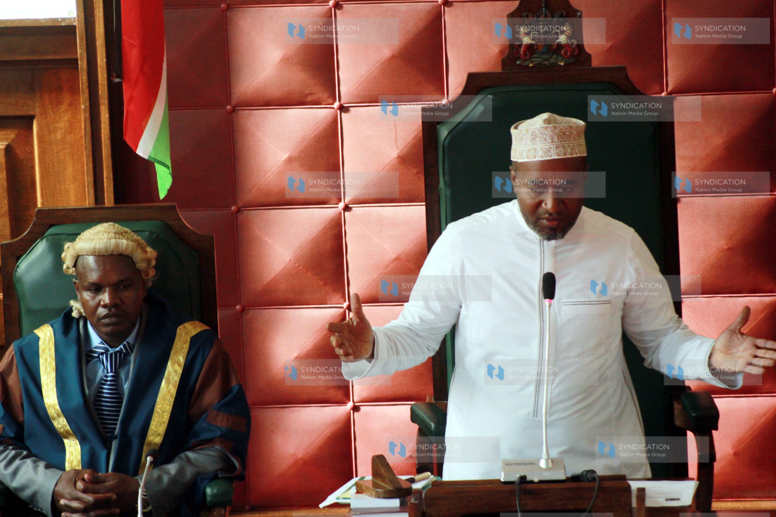 Mombasa county governor Mr. Ali Hassan Joho