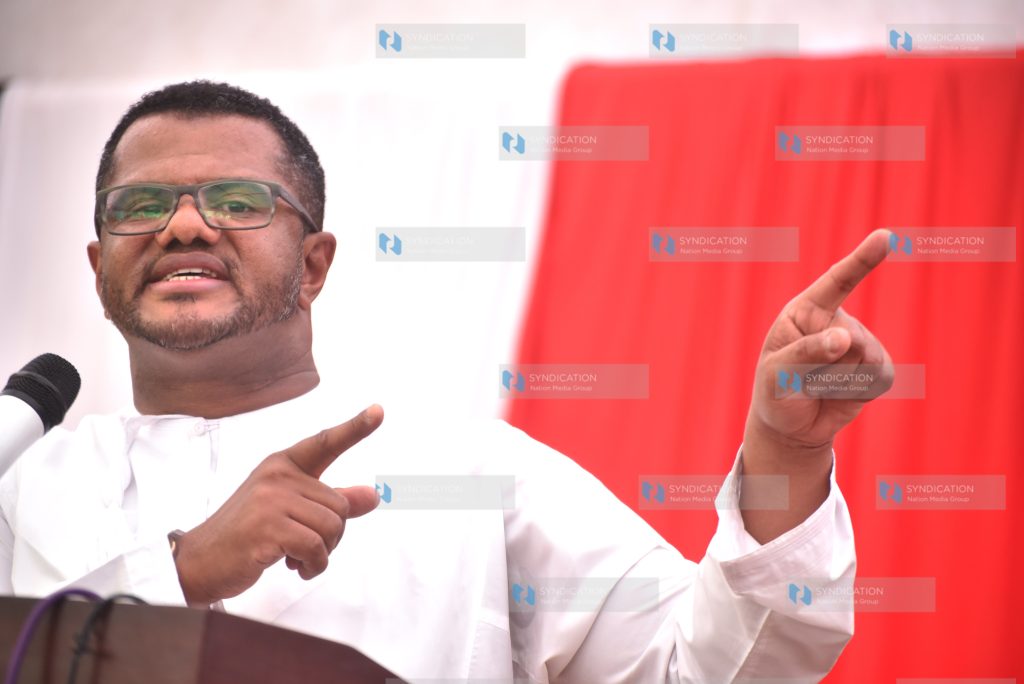 Former Mombasa Senator Hassan Omar