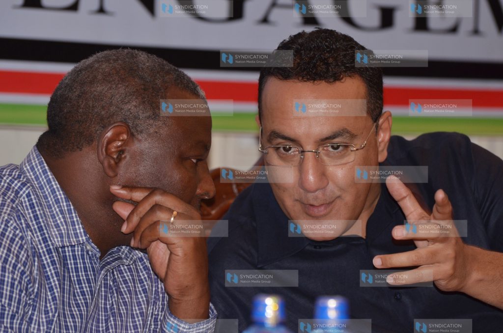 Mining CS Najib Balala with Equity Bank CEO