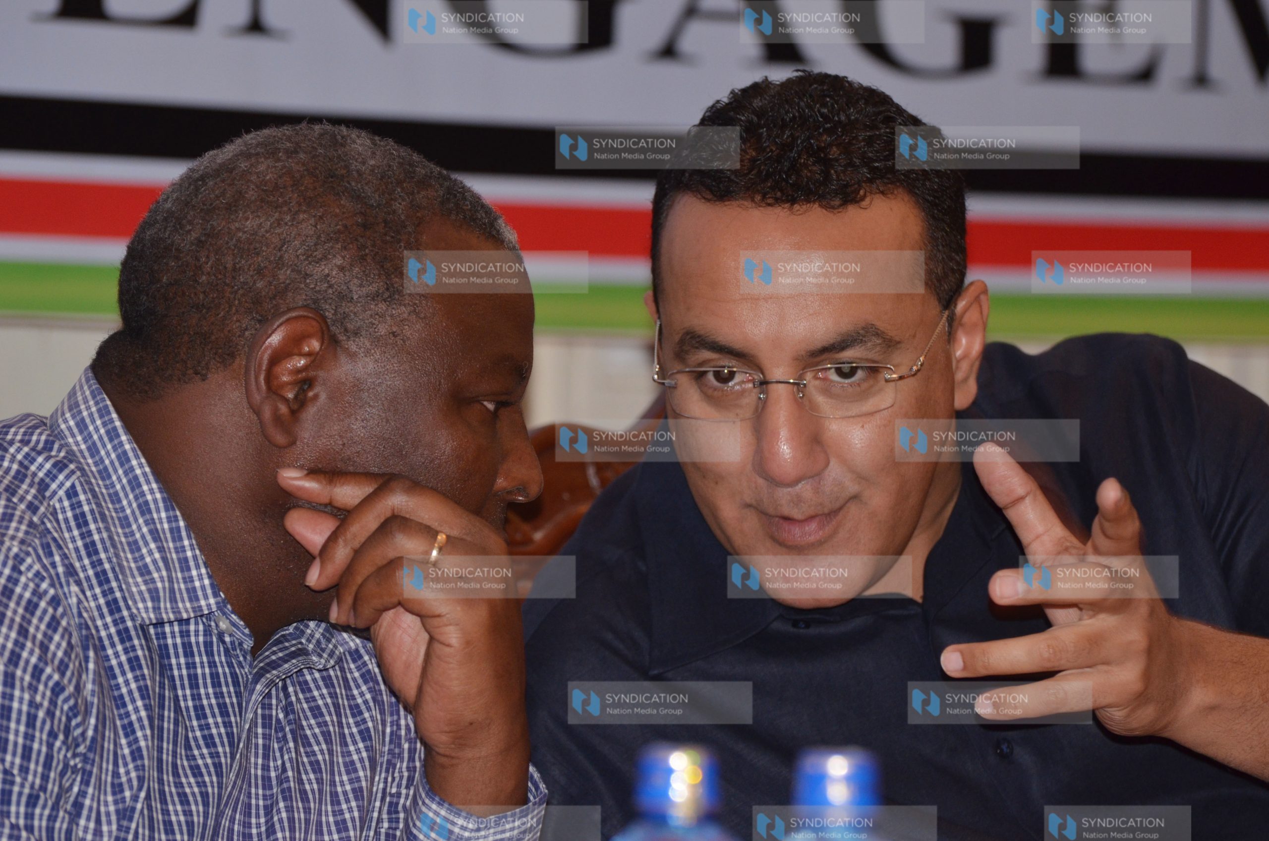 Mining CS Najib Balala with Equity Bank CEO