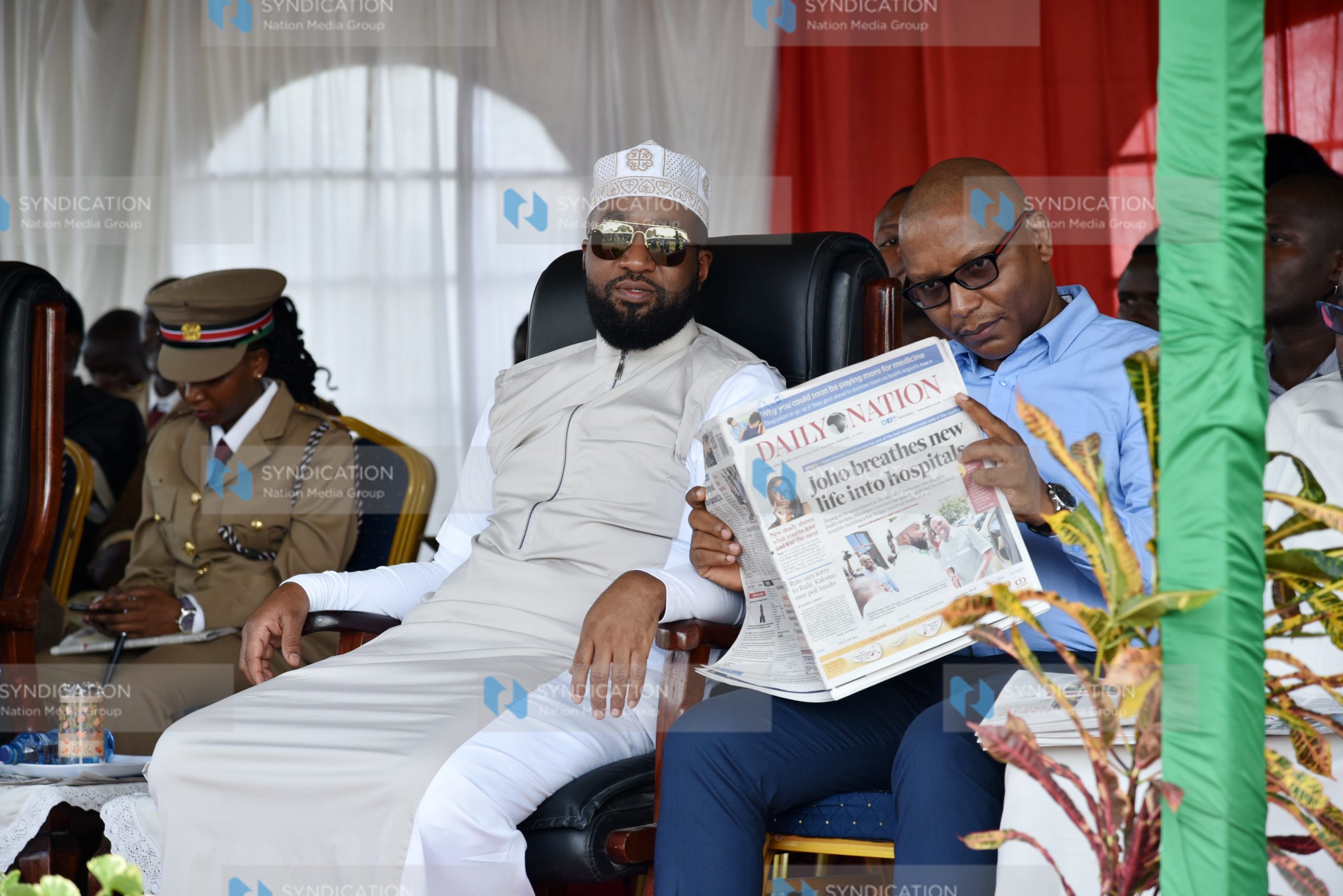 Madaraka day celebrations at Tononoka Grounds in Mombasa