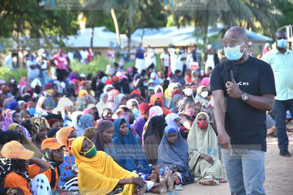 Kilifi Governor Amason Kingi campaigns for ODM Candidate