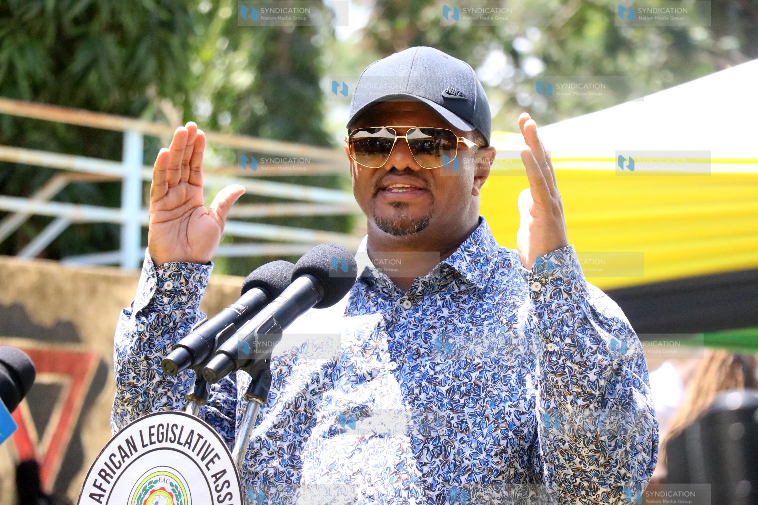 EALA MP Hassan Omar addresses youth at YMCA Mombasa
