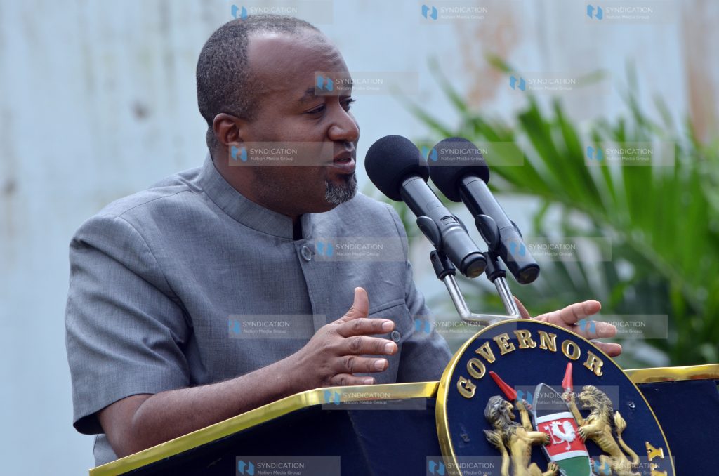 Mombasa Governor Hassan Joho