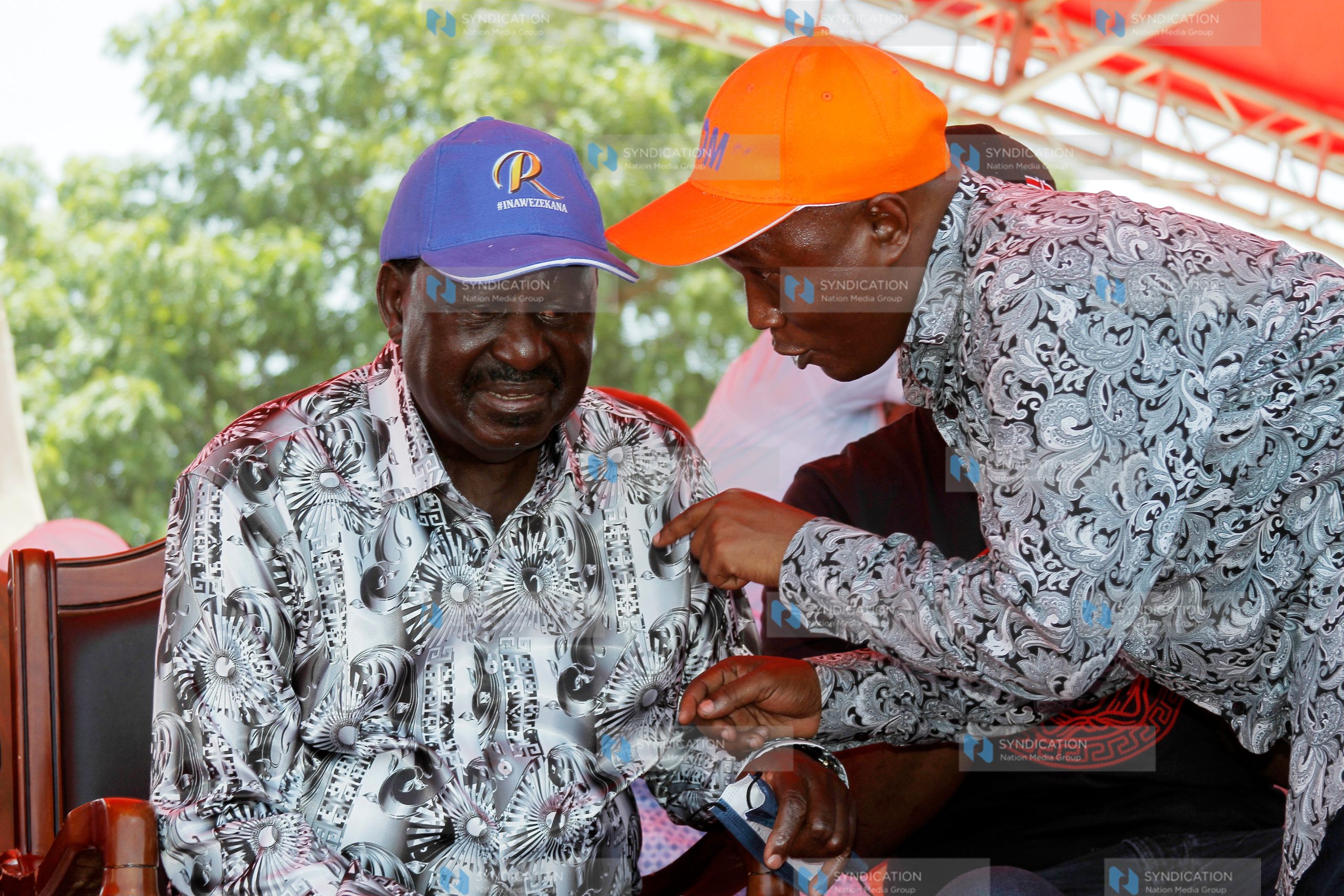Azimio la Umoja Rally at Bamba area in Ganze, Kilifi County
