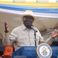 ODM party leader Raila Odinga