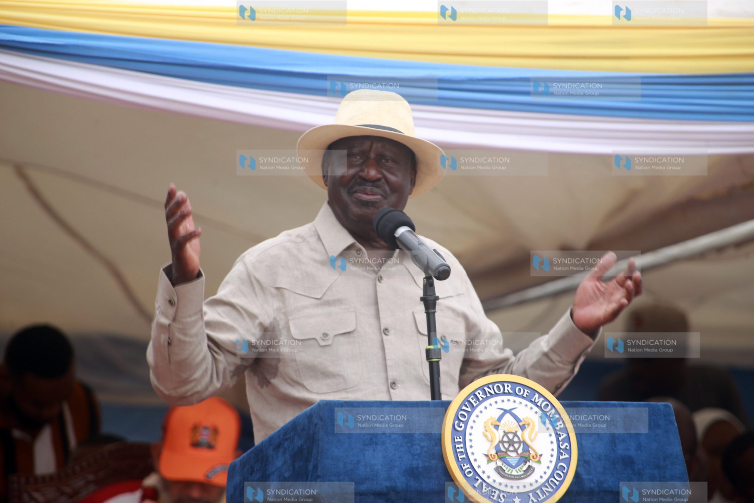 ODM party leader Raila Odinga